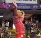 Rebeca Andrade em competi&ccedil;&atilde;o