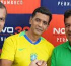 Cacau Nunes, Mendon&ccedil;a Filho e Carlos Santana