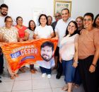 O momento de confraterniza&ccedil;&atilde;o foi realizado na Casa Paroquial, localizada em Cruz de Rebou&ccedil;as. 