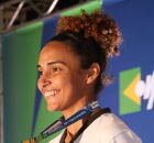 Ivana Santos &eacute; atleta profissional de Taekwondo. 