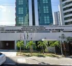 Sede da Procuradoria Regional do Trabalho - 6&ordf; Regi&atilde;o, no Recife.