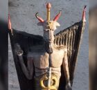 Est&aacute;tua gigante em homenagem ao Diabo chama aten&ccedil;&atilde;o no Cear&aacute;