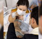 Prematura, beb&ecirc; de 570 gramas &eacute; batizada em hospital no Recife e v&iacute;deo emociona