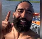 O "Homem-Peixe" &eacute; Wilber Hon&oacute;rio Mu&ntilde;oz e foi encontrado sem ferimentos.