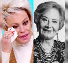 Ana Maria Braga e artistas se despedem de Gl&oacute;ria Menezes.