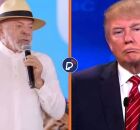 Lula e Trump.