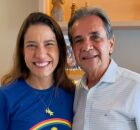 Governadora de Pernambuco, Raquel Lyra e prefeito de Ipojuca, Carlos Santana.