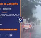 APAC eleva aviso para n&iacute;vel laranja de ATEN&Ccedil;&Atilde;O e renova continuidade de chuva nas pr&oacute;ximas 24 horas