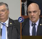 Ministros do STF, Fl&aacute;vio Dino e Alexandre de Moraes