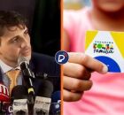 Renan Santos fala sobre o Bolsa Fam&iacute;lia.