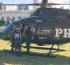 Idoso &eacute; transferido de helic&oacute;ptero para hospital no Recife