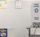 Cabine de vota&ccedil;&atilde;o.