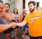 C&eacute;sar Ramos durante agenda de campanha em Abreu e Lima.