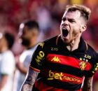Chrystian Barletta comemora gol do Sport.
