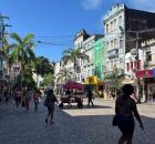 Com&eacute;rcio no Centro do Recife.