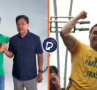 Coronel Feitosa, Mendon&ccedil;a Filho e Fl&aacute;vio Bolsonaro. 