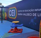 Creche inaugurada em Sair&eacute;, no Agreste de Pernambuco.
