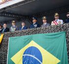 Eduardo da Fonte no desfile de 7 de setembro.
