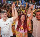 Deputado federal participou de ato de campanha e destacou atua&ccedil;&atilde;o da deputada estadual em defesa das mulheres: "o lugar de mulher &eacute; onde ela quiser".