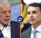 Lula (PT) e Fl&aacute;vio Bolsonaro (PL)