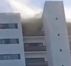 Inc&ecirc;ndio &eacute; registrado em &uacute;ltimo andar de pr&eacute;dio residencial em Boa Viagem, no Recife.