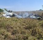 Queda de avi&atilde;o de pequeno porte no Mato Grosso. 