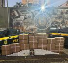 PRF e Pol&iacute;cia Civil apreendem cerca de uma tonelada de maconha em caminh&atilde;o em Igarassu.