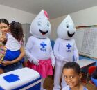 Olinda leva vacina&ccedil;&atilde;o e acompanhamento nutricional a estudantes de escola em Bairro Novo.