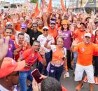 Professor Lup&eacute;rcio realiza caminhada em Rio Doce e relembra a&ccedil;&otilde;es de sua gest&atilde;o.