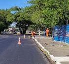 Prefeitura de Olinda realiza limpeza em terreno da Marinha usado para descarte irregular.