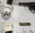 Itens aprendidos pela Pol&iacute;cia Militar em Goiana.