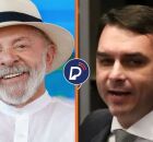 Lula (PT) e Fl&aacute;vio Bolsonaro (PL)