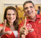Mar&iacute;lia Arraes e Jo&atilde;o Paulo Lima e Silva. 