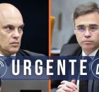 Ministros Alexandre de Moraes e Andr&eacute; Mendon&ccedil;a, do STF.