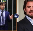 Nikolas Ferreira e Daniel Vorcaro.