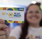 Faixa et&aacute;ria para receber P&eacute;-de-Meia
