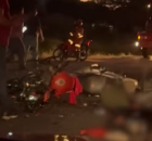 Acidente envolvendo motocicletas acaba com morte de tr&ecirc;s pessoas 