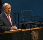 O secret&aacute;rio-geral da Organiza&ccedil;&atilde;o das Na&ccedil;&otilde;es Unidas (ONU), Ant&oacute;nio Guterres.