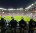 Pol&iacute;cia Militar na Arena Pernambuco