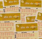 Volantes da Loteria Dia de Sorte