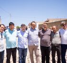 Eduardo da Fonte e apoiadores polit&iacute;cos em Sert&acirc;nia