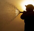 Combate a inc&ecirc;ndio.