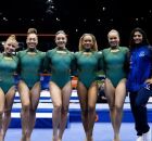 Brasil fica em 5&ordm; lugar no Mundial de Gin&aacute;stica Art&iacute;stica e ainda busca medalhas.