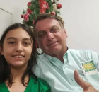 Bolsonaro e filha, Laura Bolsonaro