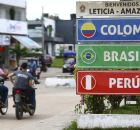Fronteira do Brasil com Col&ocirc;mbia e Peru.