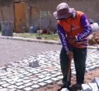 Obra em Gravat&aacute;.