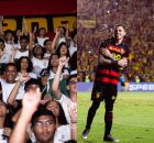 Alunos de Igarassu prestigiram vit&oacute;ria do Sport por 2 a 1, com dois gols de Barletta.