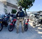 PRF apreende moto adulterada com placa clonada em Abreu e Lima; dono recebia multas indevidas.