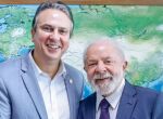 Ministro da Educa&ccedil;&atilde;o, Camilo Santana, e o presidente Lula.