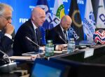 Reuni&atilde;o da Fifa. 